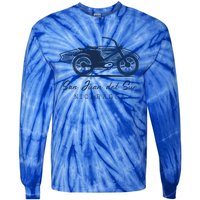 Surfer Surf Spots Gift San Juan Del Sur Nicaragua Cool Gift Tie-Dye Long Sleeve Shirt