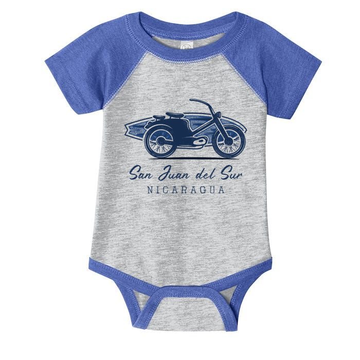 Surfer Surf Spots Gift San Juan Del Sur Nicaragua Cool Gift Infant Baby Jersey Bodysuit