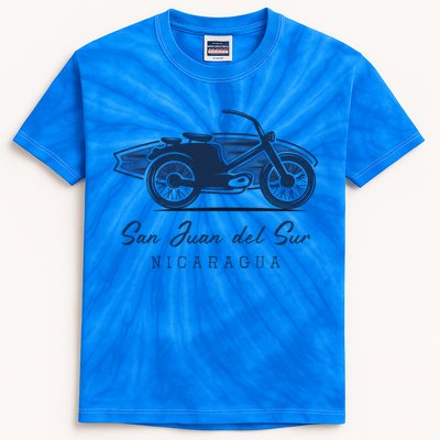 Surfer Surf Spots Gift San Juan Del Sur Nicaragua Cool Gift Kids Tie-Dye T-Shirt