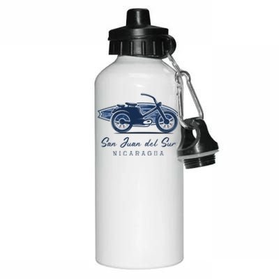 Surfer Surf Spots Gift San Juan Del Sur Nicaragua Cool Gift Aluminum Water Bottle