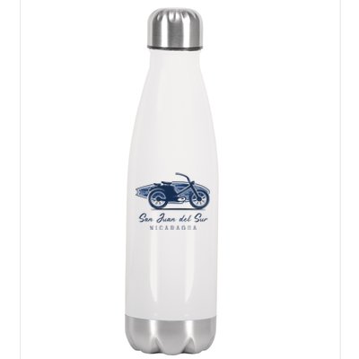 Surfer Surf Spots Gift San Juan Del Sur Nicaragua Cool Gift Stainless Steel Insulated Water Bottle