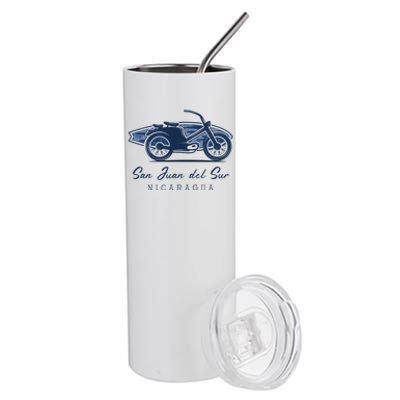 Surfer Surf Spots Gift San Juan Del Sur Nicaragua Cool Gift Stainless Steel Tumbler