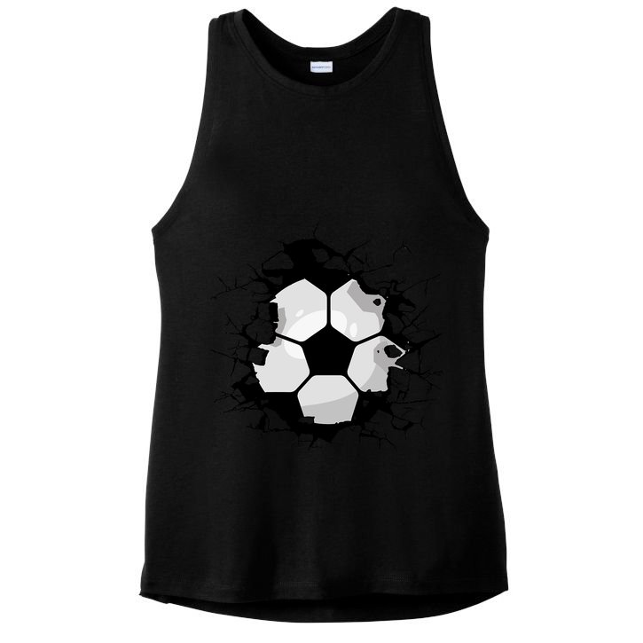 Soccer Soccer Ladies PosiCharge Tri-Blend Wicking Tank