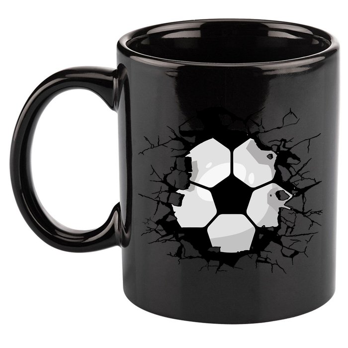 Soccer Soccer 11oz C Handle Ceramic Mug