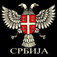 Serbia Srbija Serbian Serb Eagle Flag Cccc Cyrillic T-Shirt