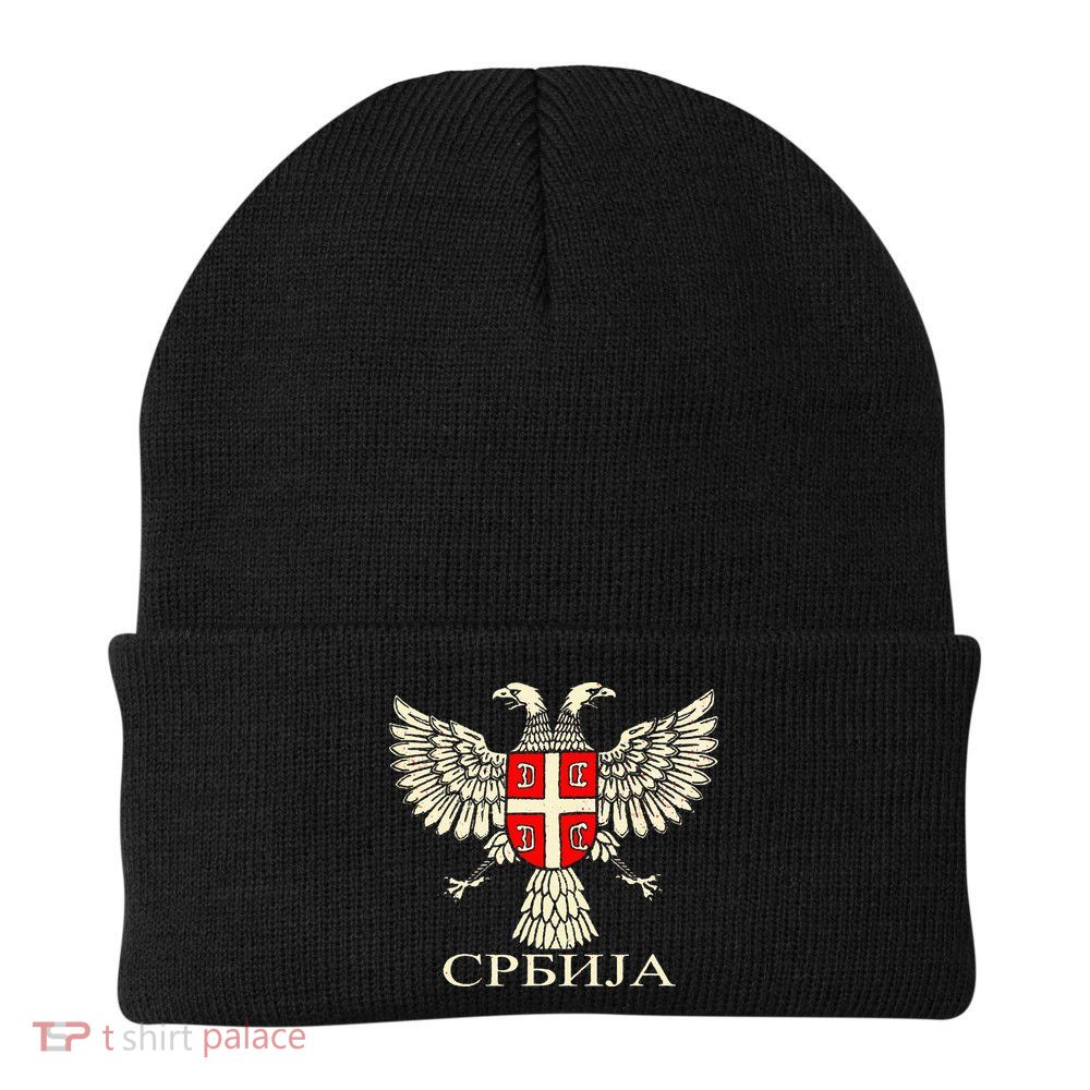 Serbia Srbija Serbian Serb Eagle Flag Cccc Cyrillic Beanie