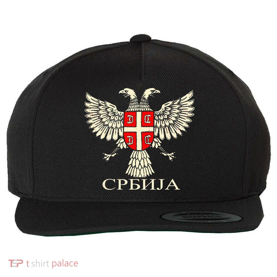 Serbia Srbija Serbian Serb Eagle Flag Cccc Cyrillic Wool Snapback Cap