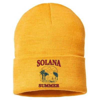 Solana Summer Sustainable Knit Beanie