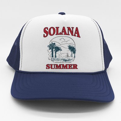 Solana Summer Trucker Hat