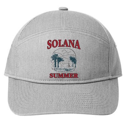 Solana Summer 7-Panel Snapback Hat