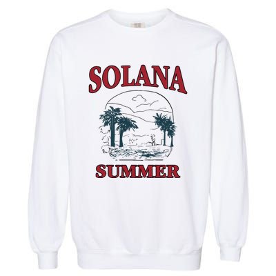 Solana Summer Garment-Dyed Sweatshirt