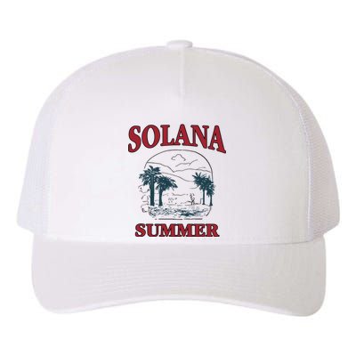 Solana Summer Yupoong Adult 5-Panel Trucker Hat