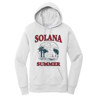 Solana Summer Women's Pullover Hoodie