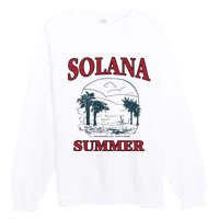 Solana Summer Premium Crewneck Sweatshirt