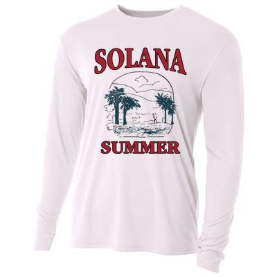 Solana Summer Cooling Performance Long Sleeve Crew