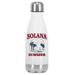 Solana Summer Stainless Steel Insulated Water Bottle