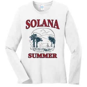 Solana Summer Ladies Long Sleeve Shirt