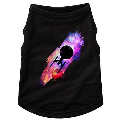 Scifi Space Ship Trekking Through Galaxy Doggie Tank