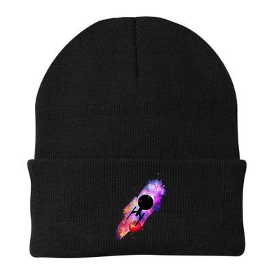 Scifi Space Ship Trekking Through Galaxy Beanie