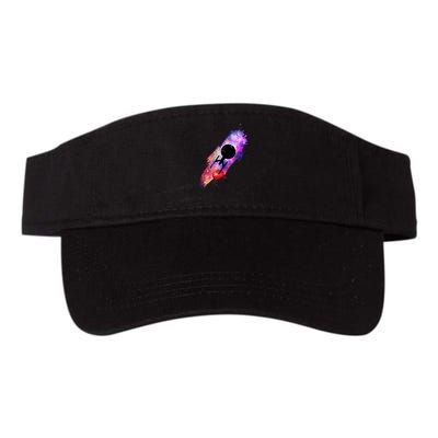 Scifi Space Ship Trekking Through Galaxy Visor