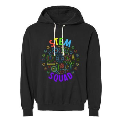 Stem Squad Science Technology Engineering And Math Garment-Dyed Fleece Hoodie