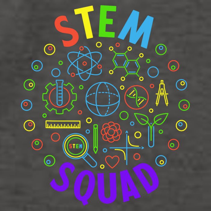 Stem Squad Science Technology Engineering And Math Vector Backpack