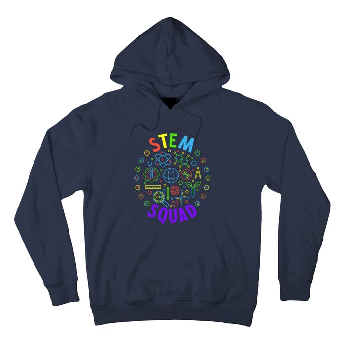 Stem Squad Science Technology Engineering And Math Hoodie