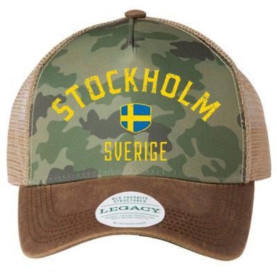 Stockholm Sweden Stockholm Sverige Legacy Tie Dye Trucker Hat