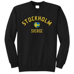 Stockholm Sweden Stockholm Sverige Tall Sweatshirt