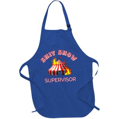 Shit Show Supervisor Boss Ager Mom Fire Mess Meaningful Gift Apron