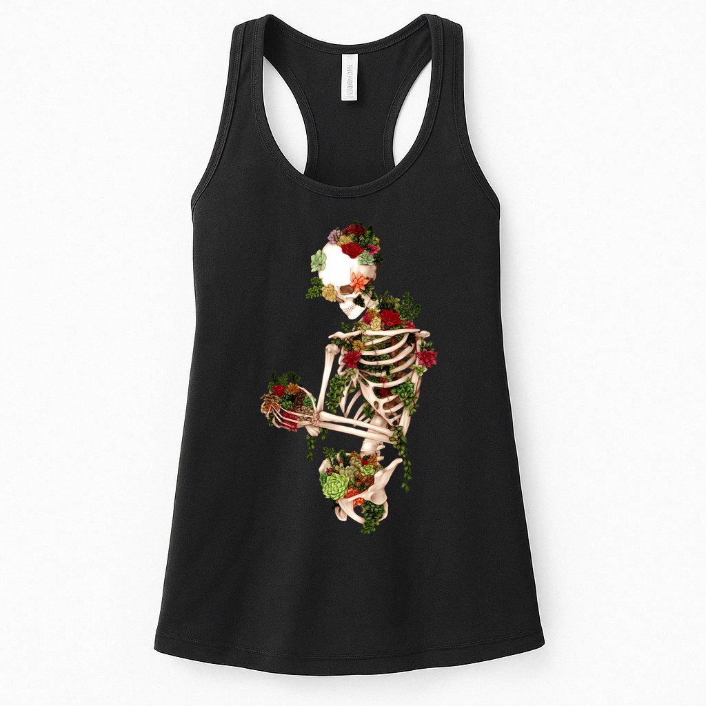 Succulent Surrender Womens Tank Top
