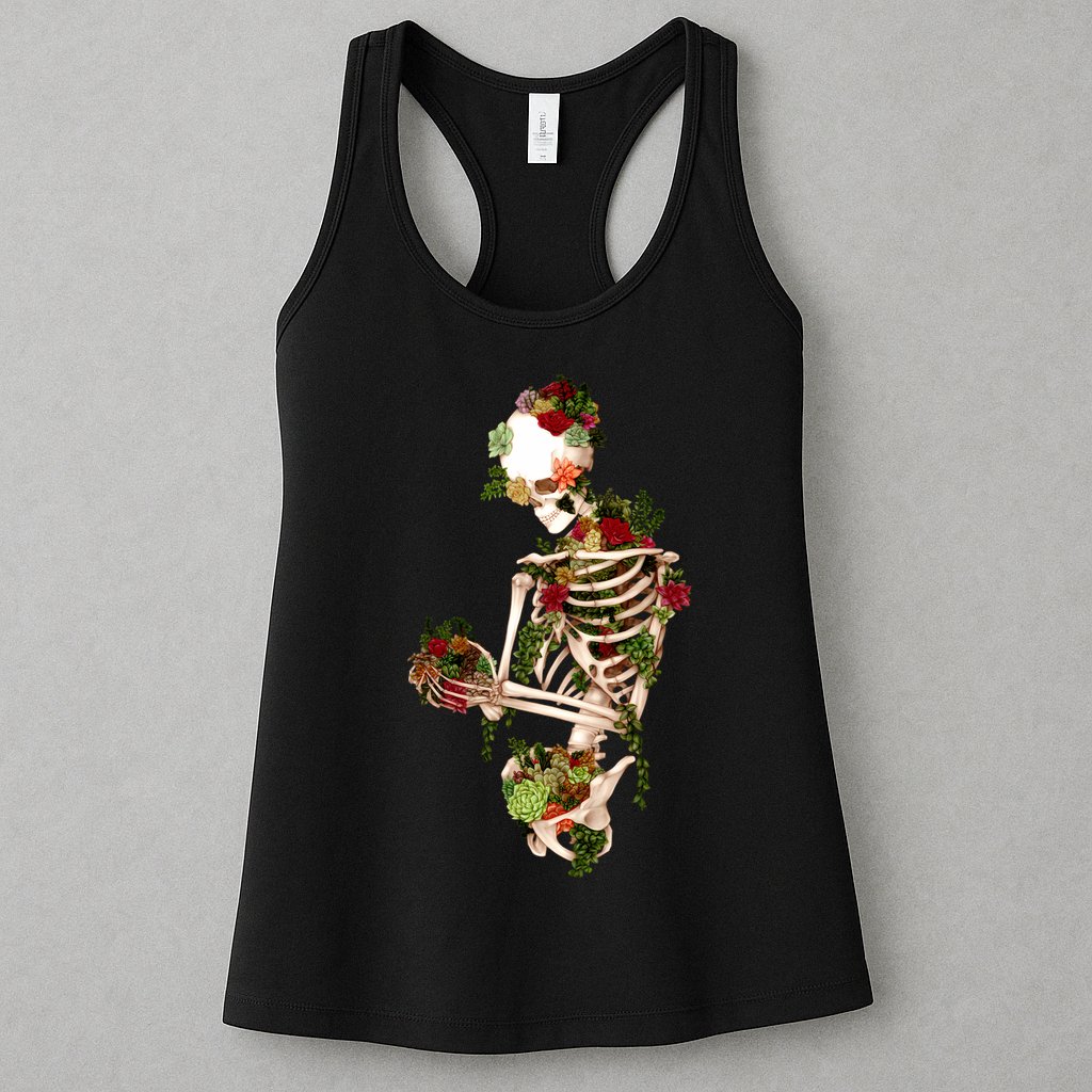 Succulent Surrender Womens Tank Top