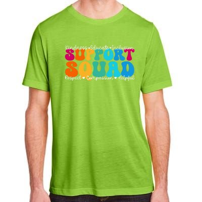 School Support Services Team Teacher Support Squad Gift Adult ChromaSoft Performance T-Shirt