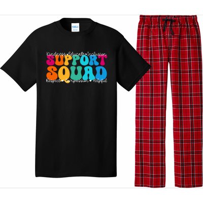 School Support Services Team Teacher Support Squad Gift Pajama Set