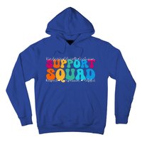 School Support Services Team Teacher Support Squad Gift Hoodie