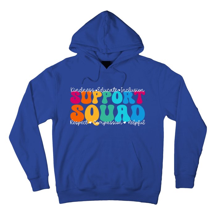 School Support Services Team Teacher Support Squad Gift Hoodie