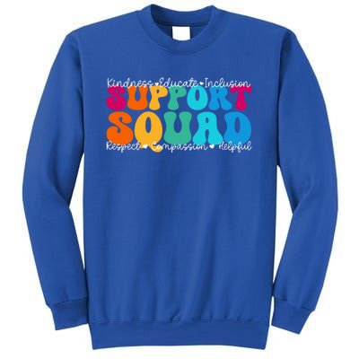 School Support Services Team Teacher Support Squad Gift Sweatshirt