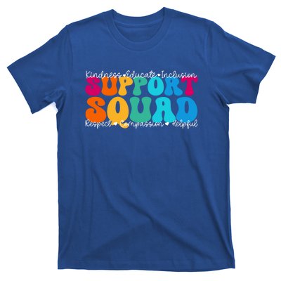 School Support Services Team Teacher Support Squad Gift T-Shirt