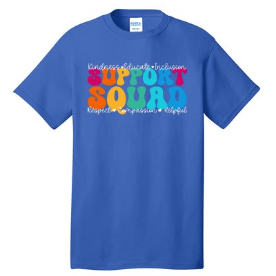 School Support Services Team Teacher Support Squad Gift Tall T-Shirt