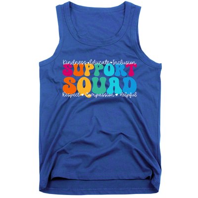 School Support Services Team Teacher Support Squad Gift Tank Top