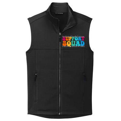 School Support Services Team Teacher Support Squad Gift Collective Smooth Fleece Vest