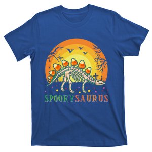 Spooky Saurus Stegosaurus Dinosaur Costume Halloween Party Gift T-Shirt