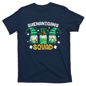 Shenanigans Squad St Patricks Day Gnomes Green Proud Irish T-Shirt