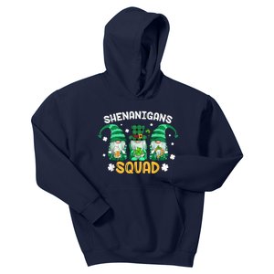 Shenanigans Squad St Patricks Day Gnomes Green Proud Irish Kids Hoodie