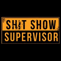 Shit Show Supervisor Retro 16 in Basic Backpack