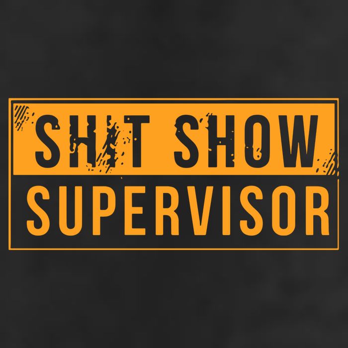 Shit Show Supervisor Retro Hat