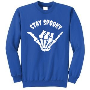 Stay Spooky Skeleton Hand Spooky Season Halloween Costume Gift Sweatshirt