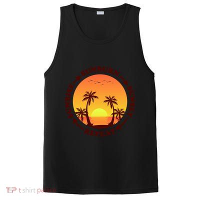Sunrise Sunburn Sunset Repeat Gift PosiCharge Competitor Tank