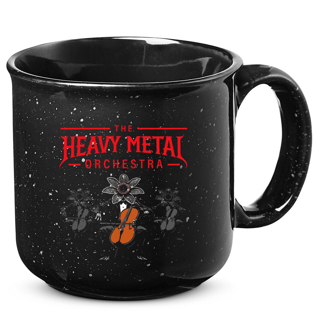 Stranger Strings 15oz Campfire Ceramic Mug