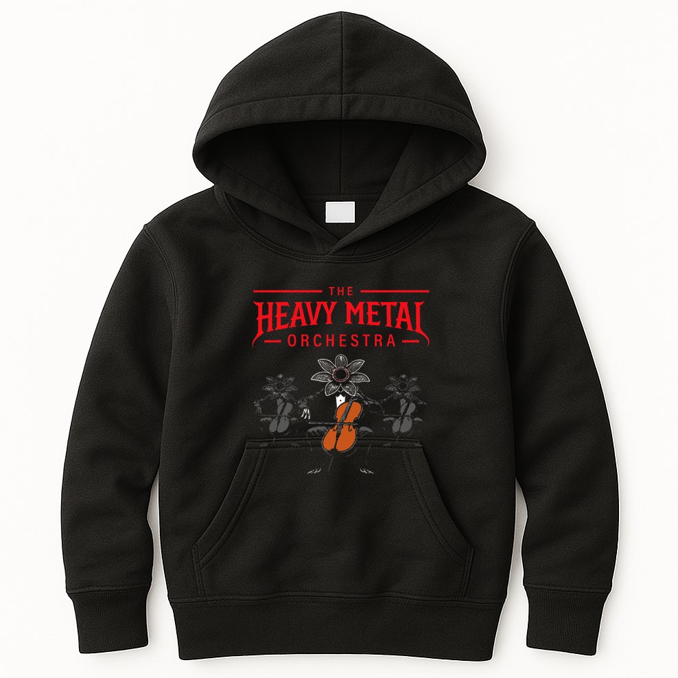 Stranger Strings Kids Hoodie